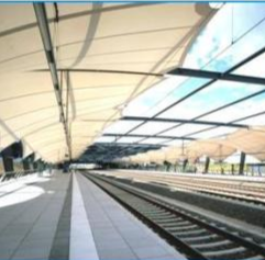 Lona Verseidag® TXA-750F Arquitectura Tipo I PVDF