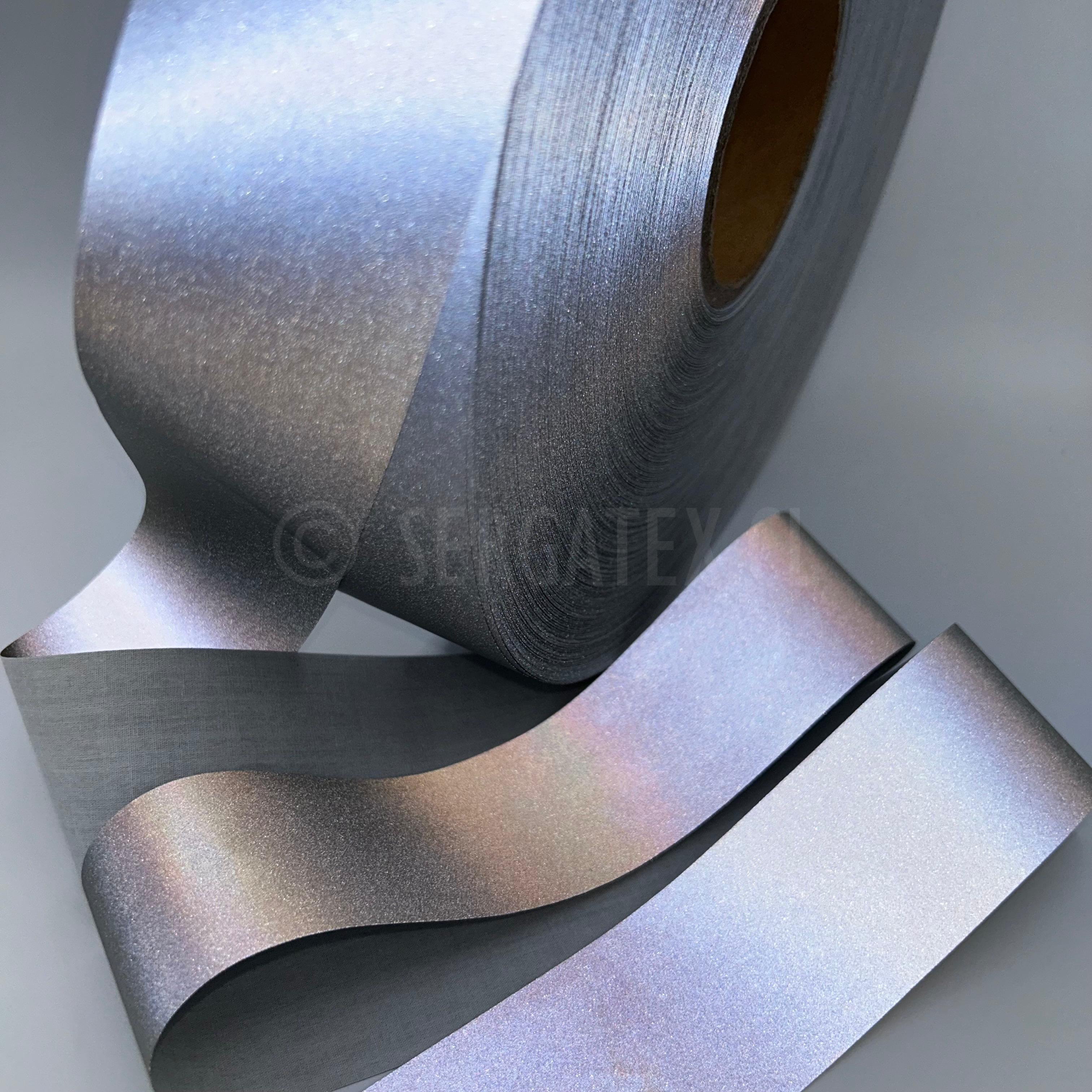 Cinta Reflectiva Gris Plata 50 Lavados