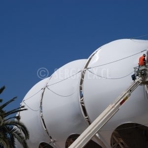 Lona Verseidag® TXA-900F Arquitectura Tipo II PVDF